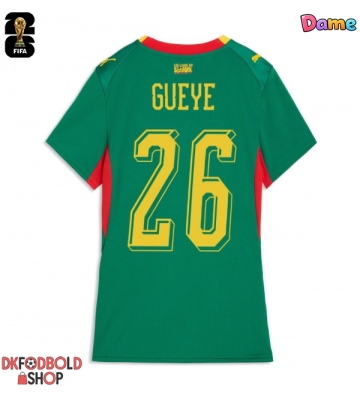 Senegal Pape Gueye #26 Udebanetrøje Dame VM 2026 Kort ærmer